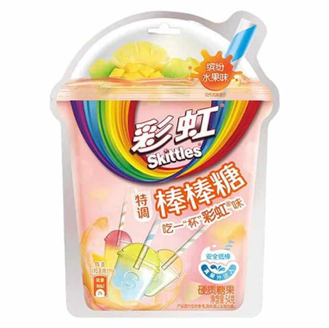 Skittles Mixed Fruit Lollipops