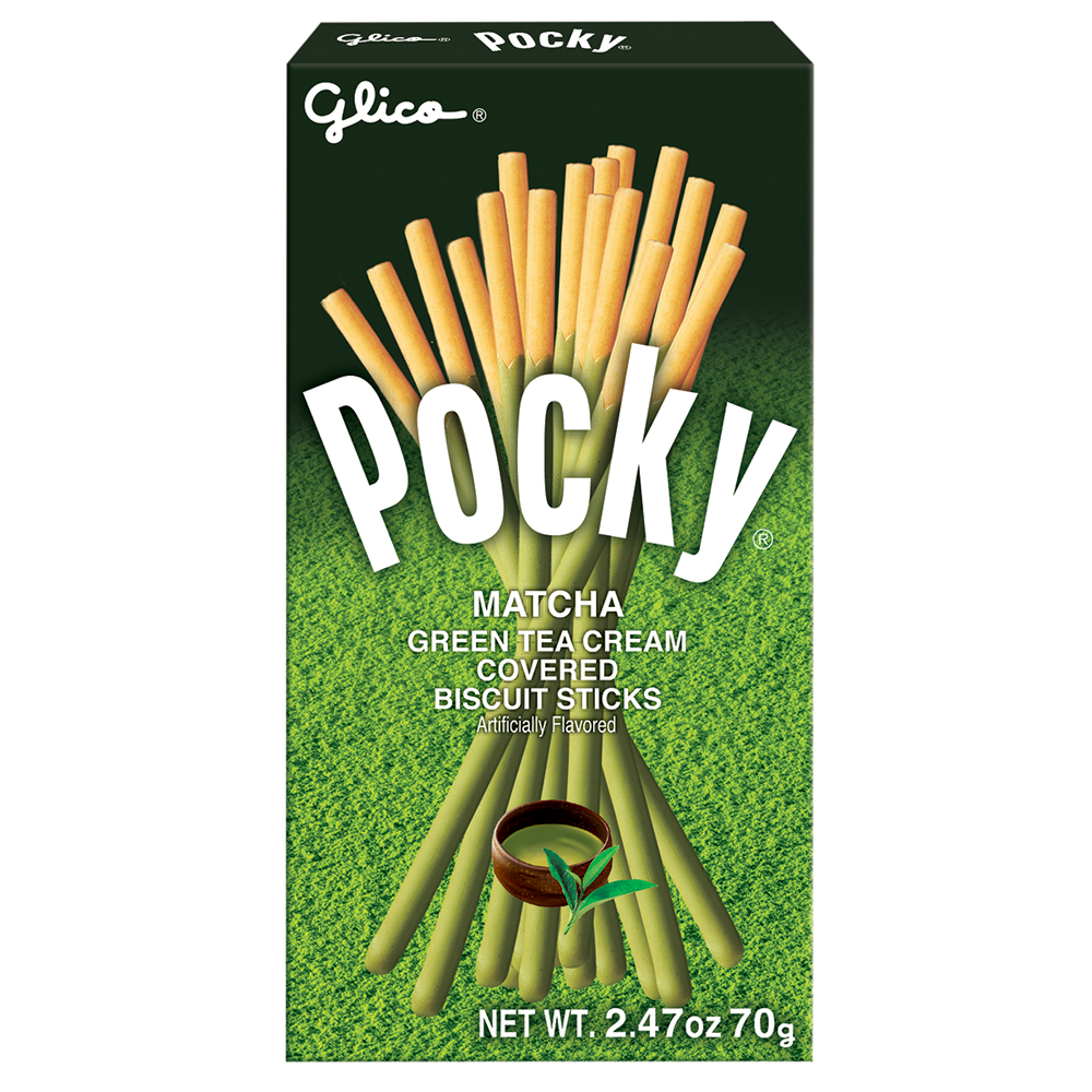 Pocky Matcha Green Tea Cookie Sticks