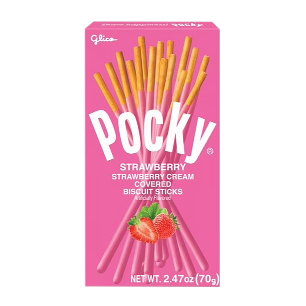 Pocky Strawberry Cream Cookie Stick