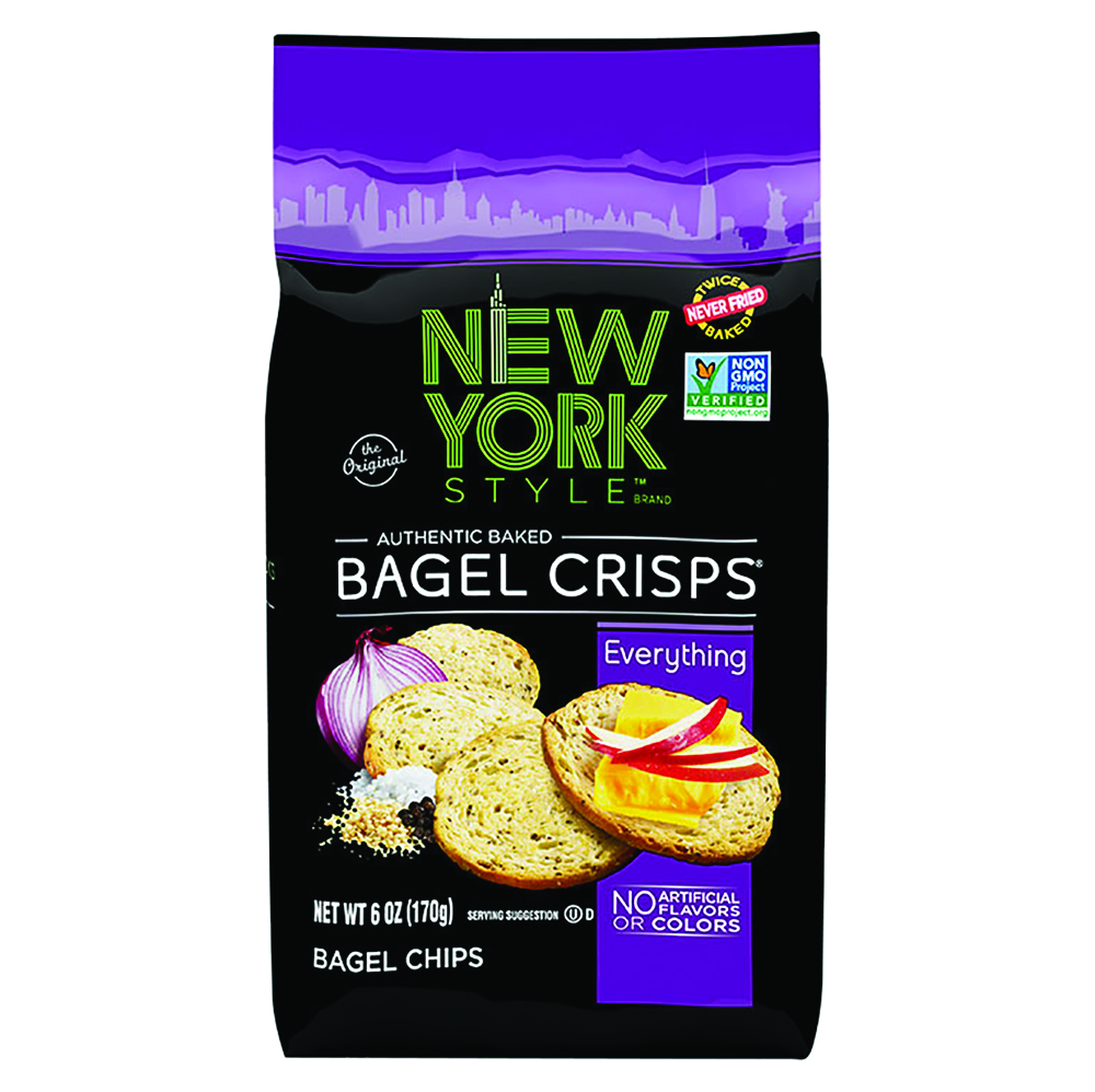 New York Style Bagel Crisps - Everything