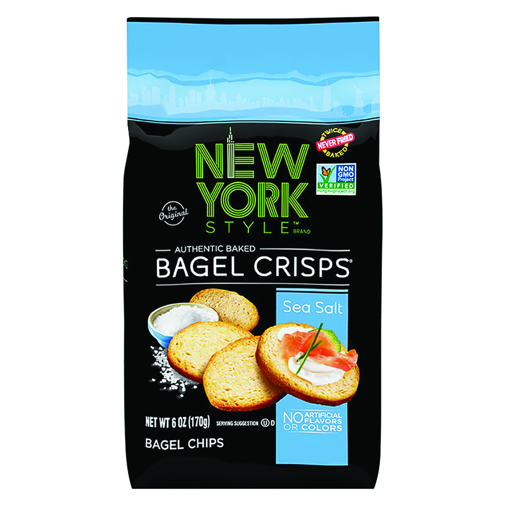 New York Style Bagel Crisps - Sea Salt