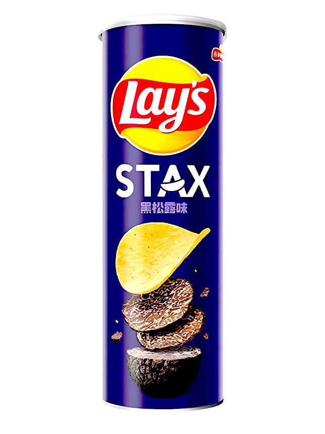 Lay's Stax Black Truffle