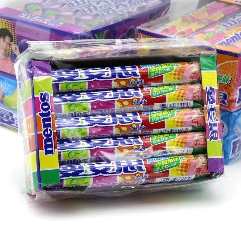 Mentos Chewy Neon Flavor