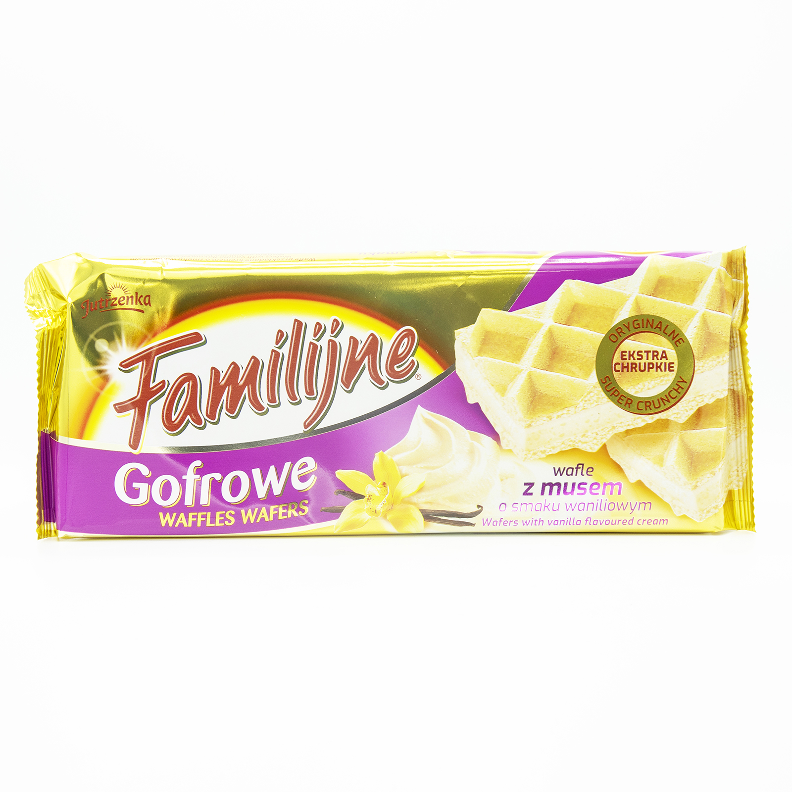 Familijne Gofrowe Wafle Waniliowym