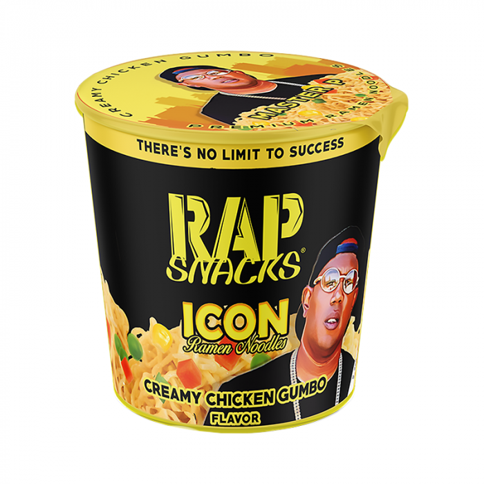 Rap Snacks Icon Ramen Noodles Creamy Chicken Gumbo