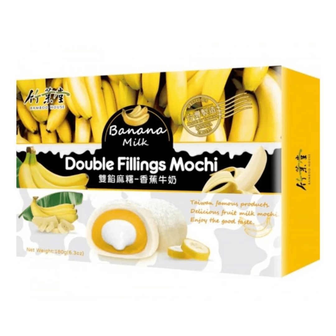 Bamboo House Double Fillings Mochi Banana Milk
