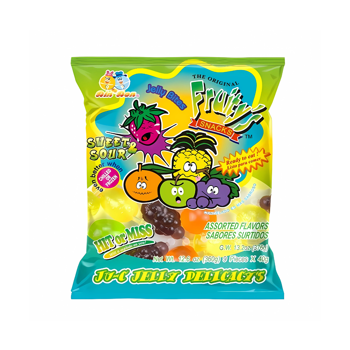 Din Don Tropical Fruity's Aloe Vera & Green Tea Drink