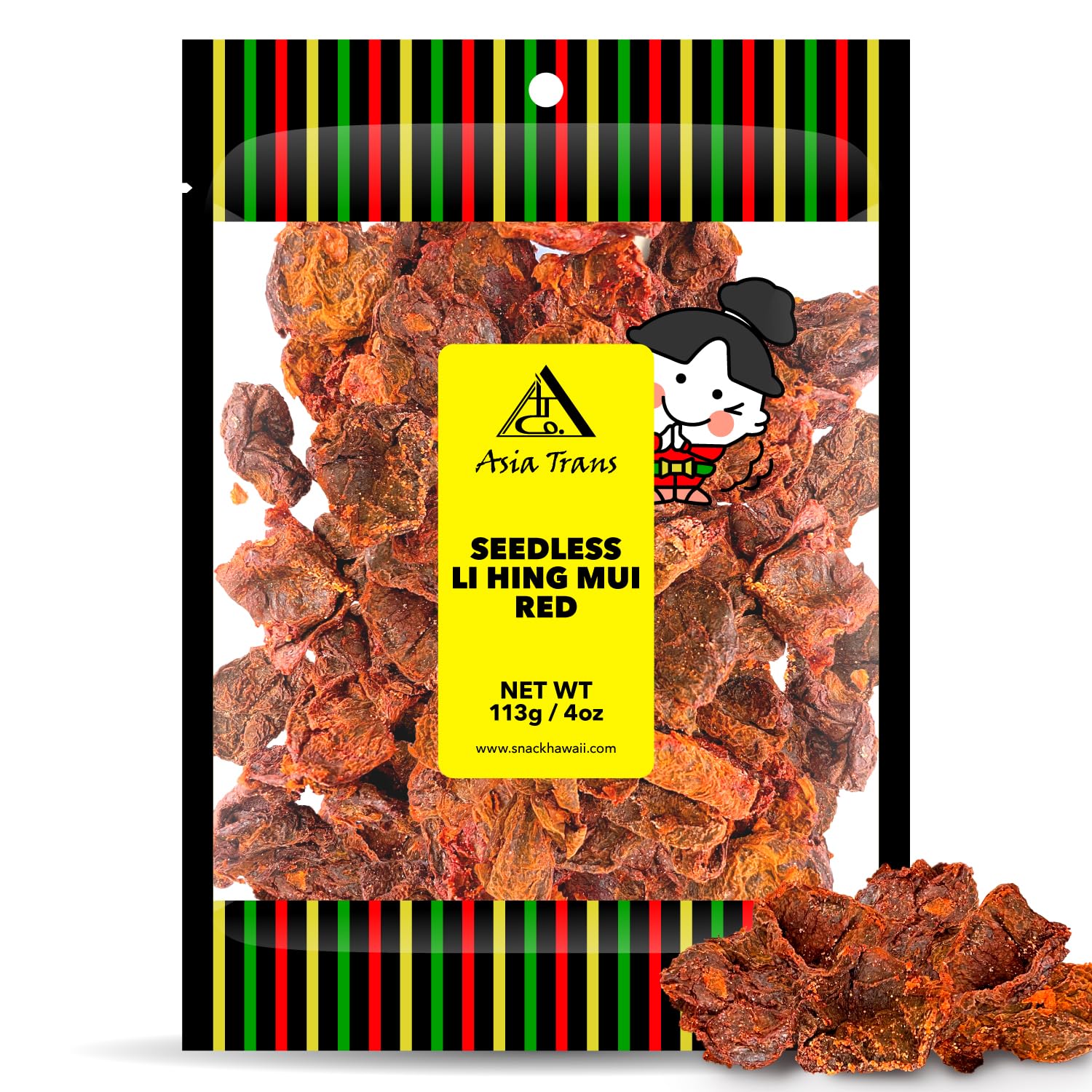 Seedless Red Li Hing Mui