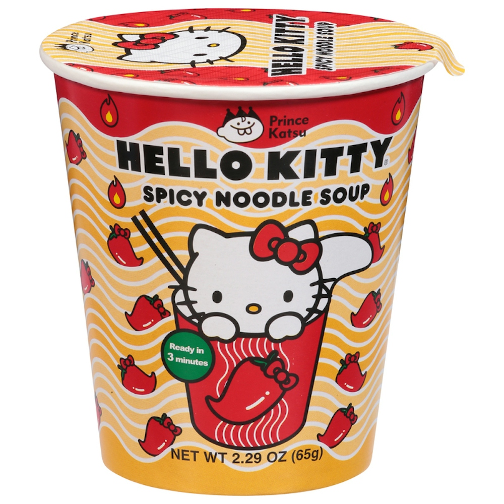 Hello Kitty A-SHA Spicy Soup Cup Noodle