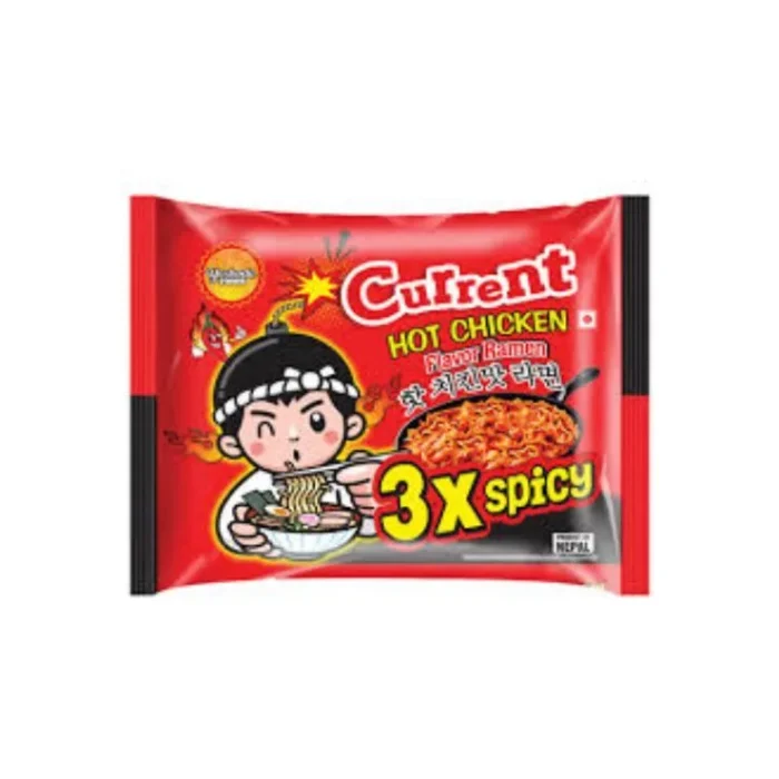 Current Hot Chicken Flavour Ramen 3x Spicy