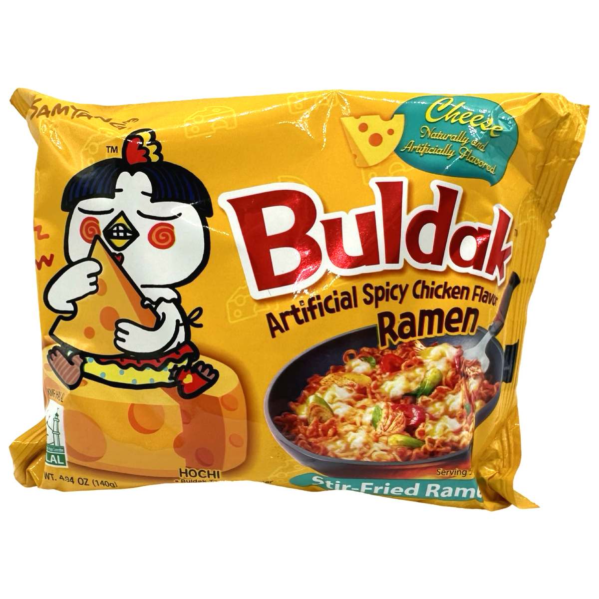 Buldak Cheese Hot Chicken Flavor Noodles