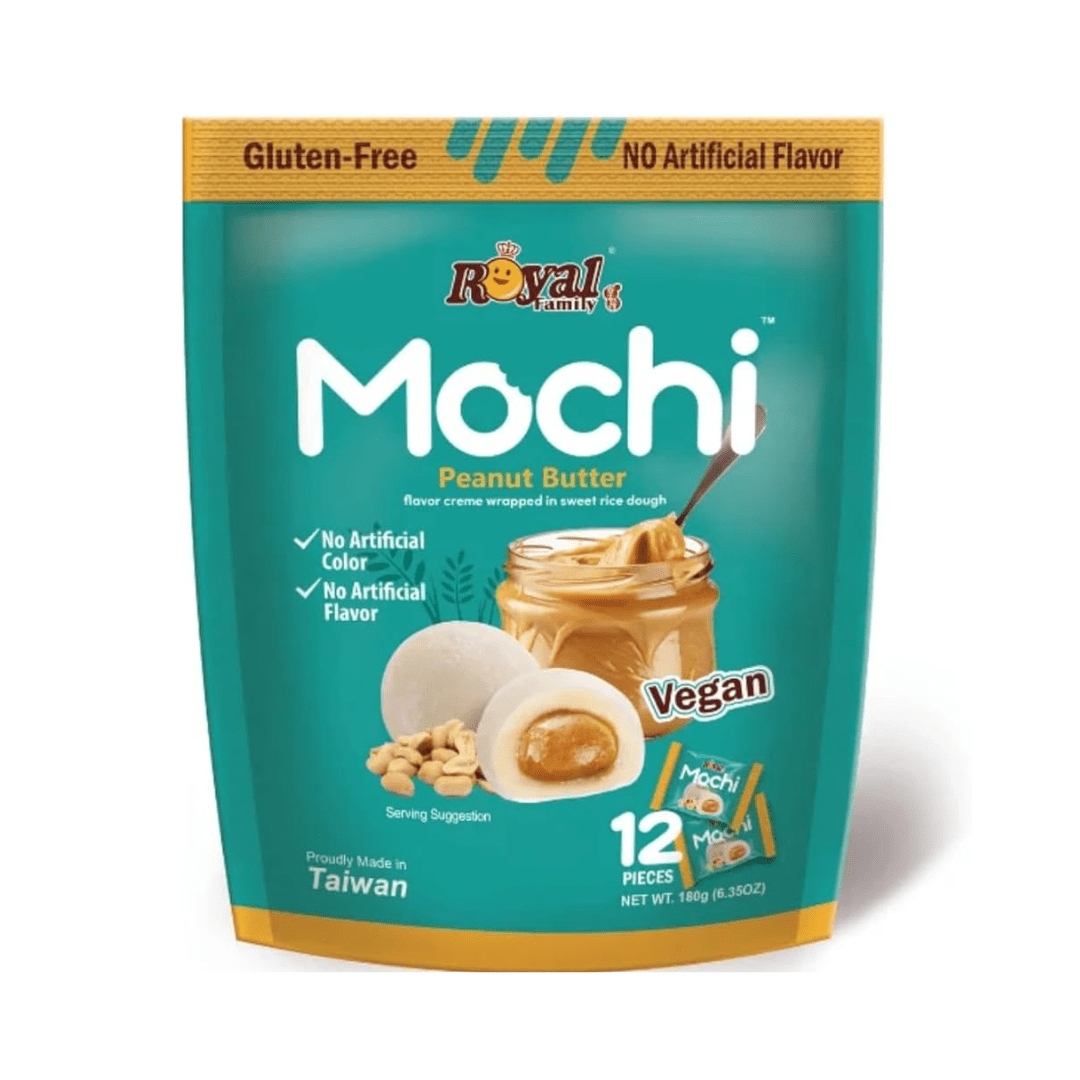 Royal Family Peanut Butter Mochi