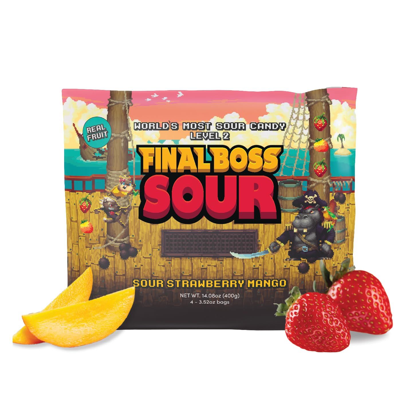 Final Boss Sour Strawberry Mango