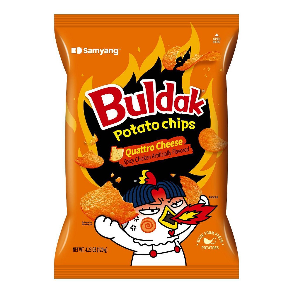 Samyang Buldak Potato Chips Quattro Cheese