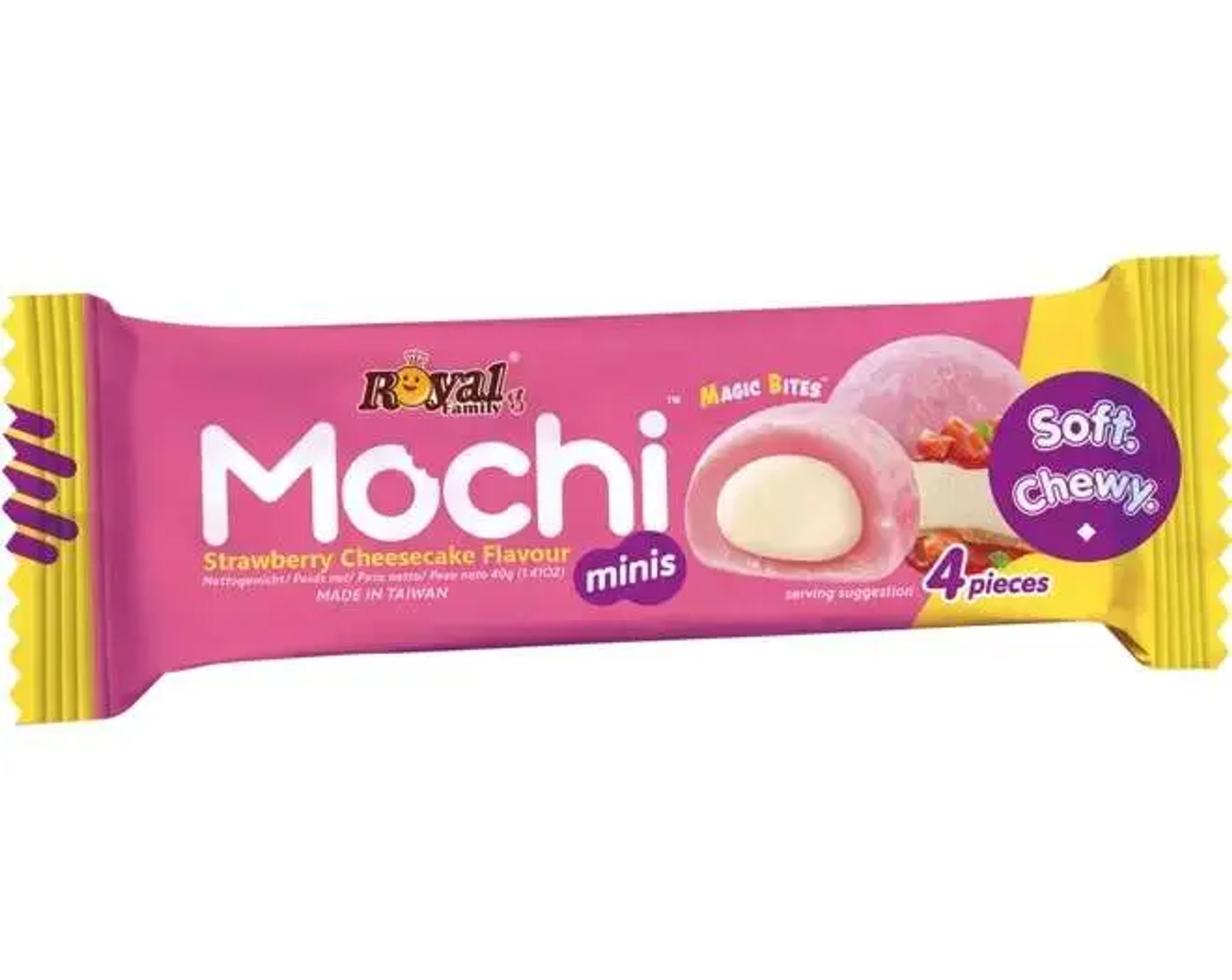 Royal Family Mochi Mini - Strawberry Cheese Cake