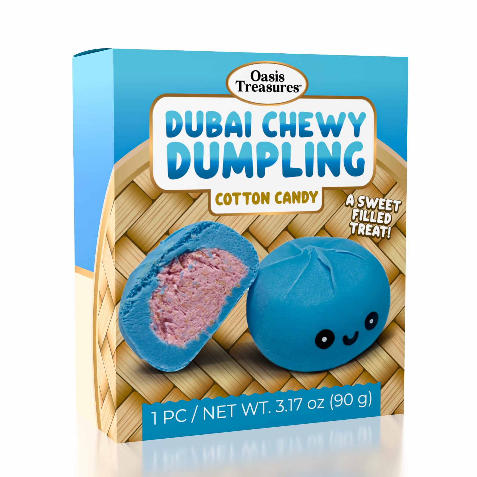 Oasis Treasures Dubai Dumpling Cotton Candy Chewy Cookie