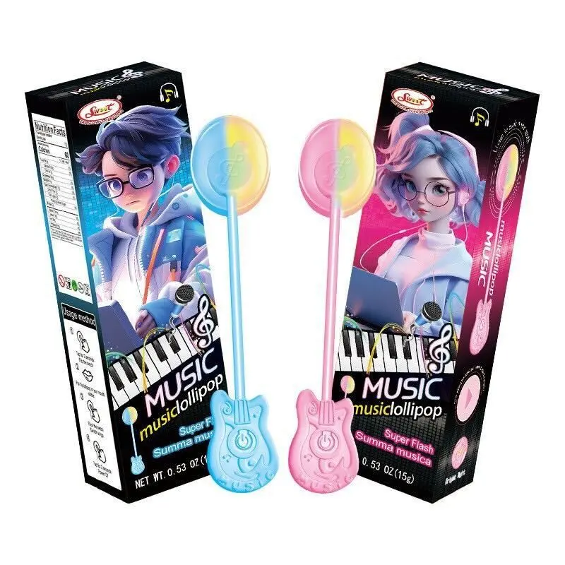 Music Lollipop Candy - Blue