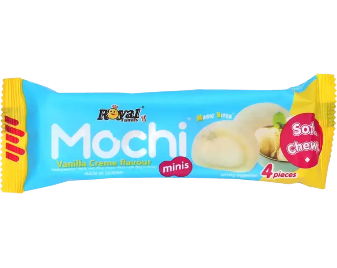 Royal Family Mochi Mini Vanilla Crème Snack