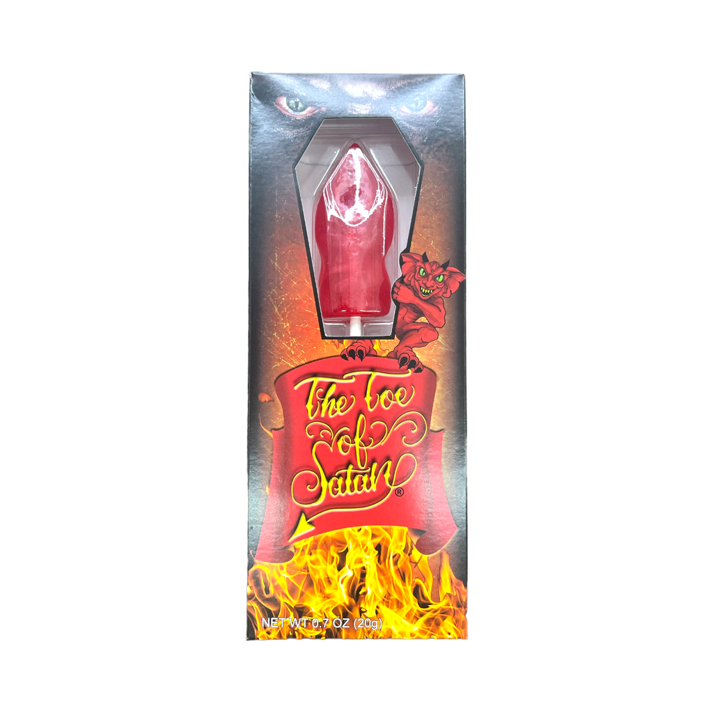 Flamethrower Candy Toe Of Satan Hot Lollipop
