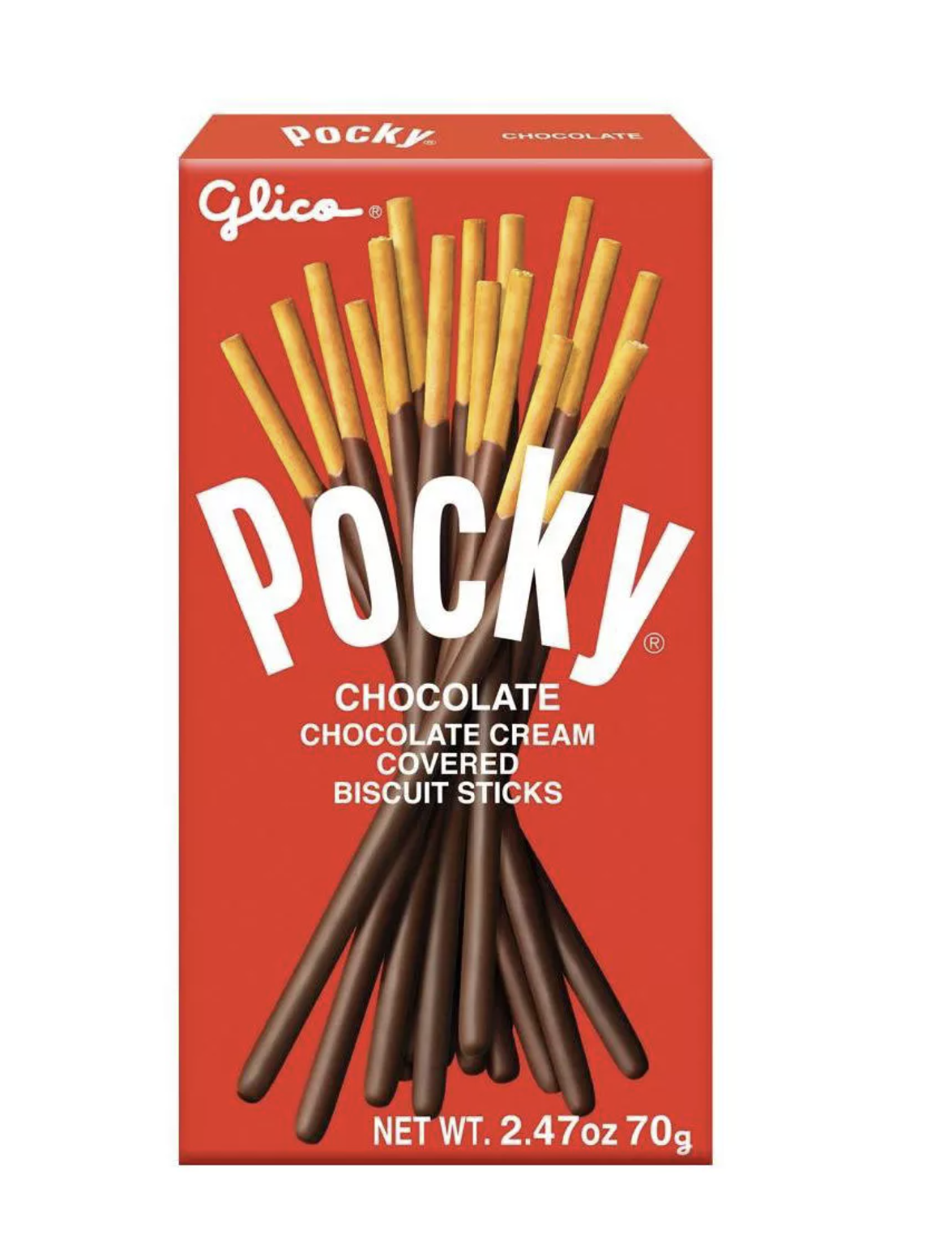 Pocky Chocolate Cream Covered Biscuit Sticks