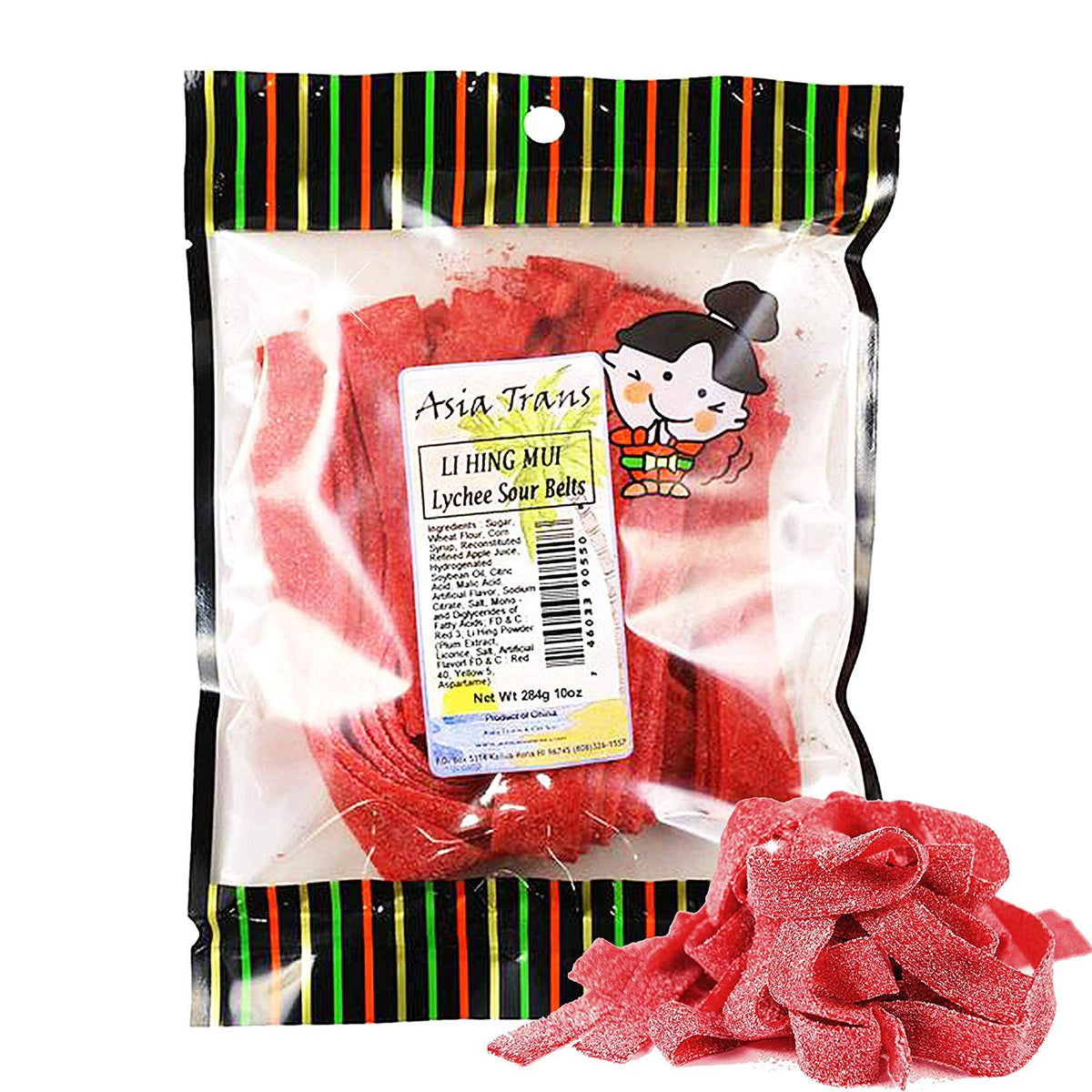 Li Hing Mui Lychee Sour Belts