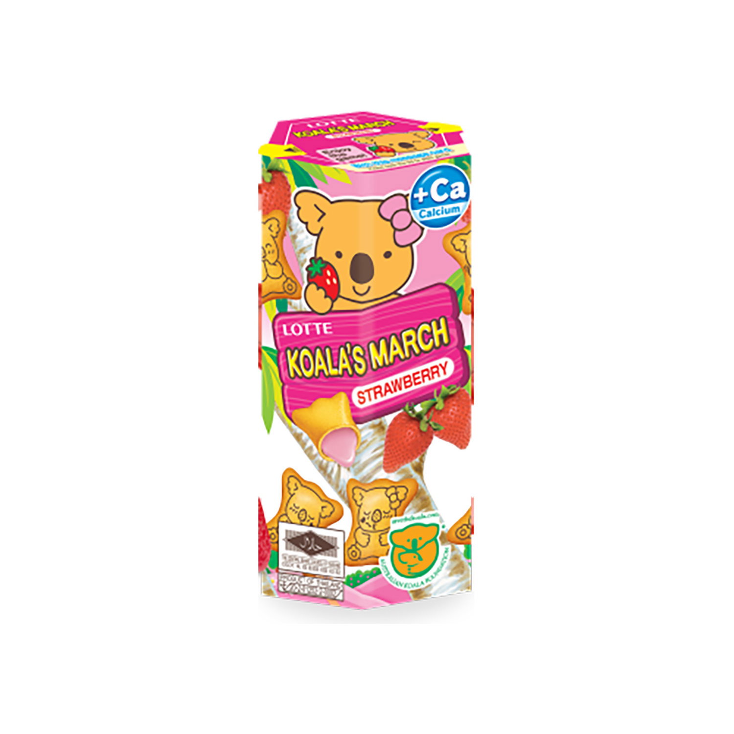 Lotte Koalas March Strawberry Creame