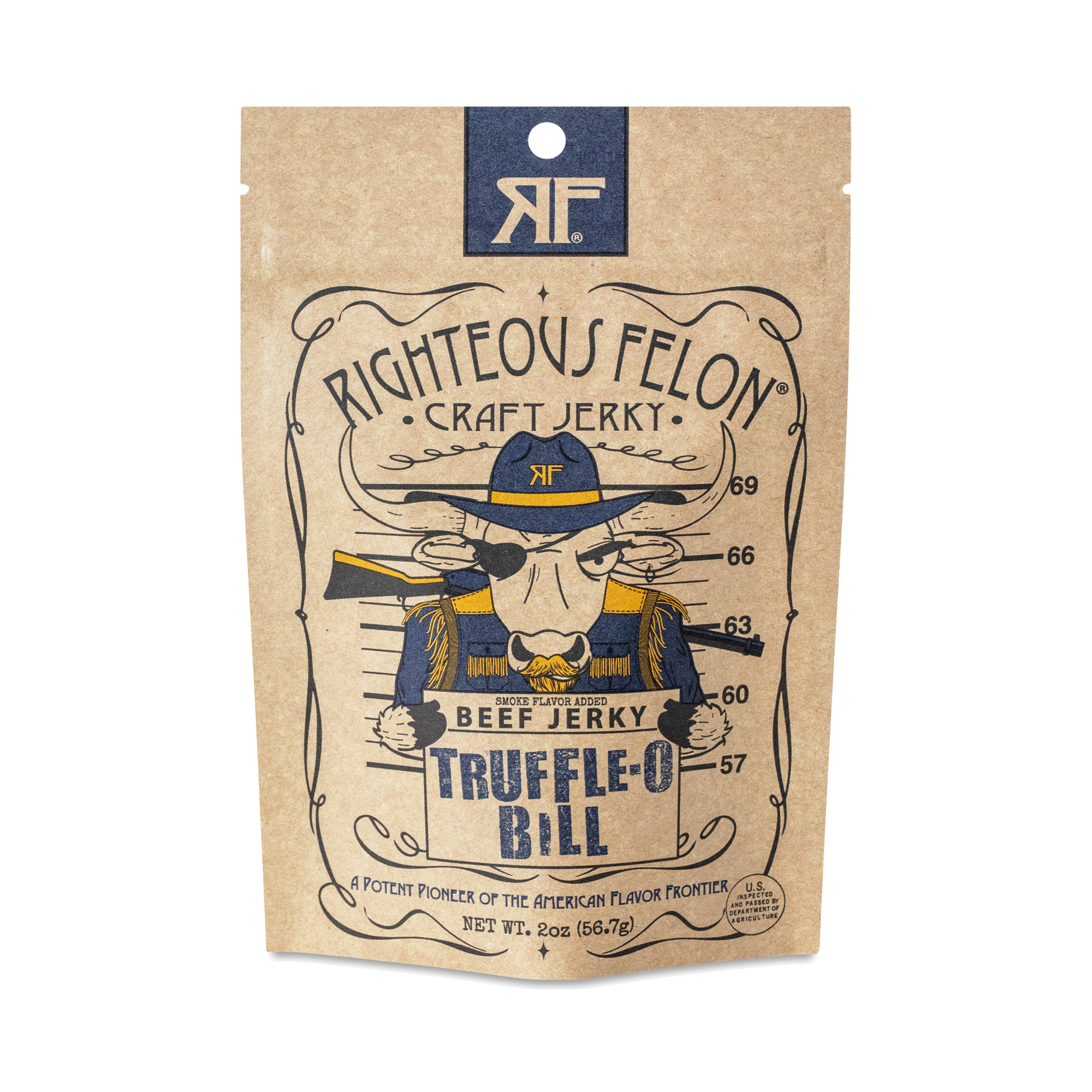 Righteous Felon Truffle-O Soldier Beef Jerky