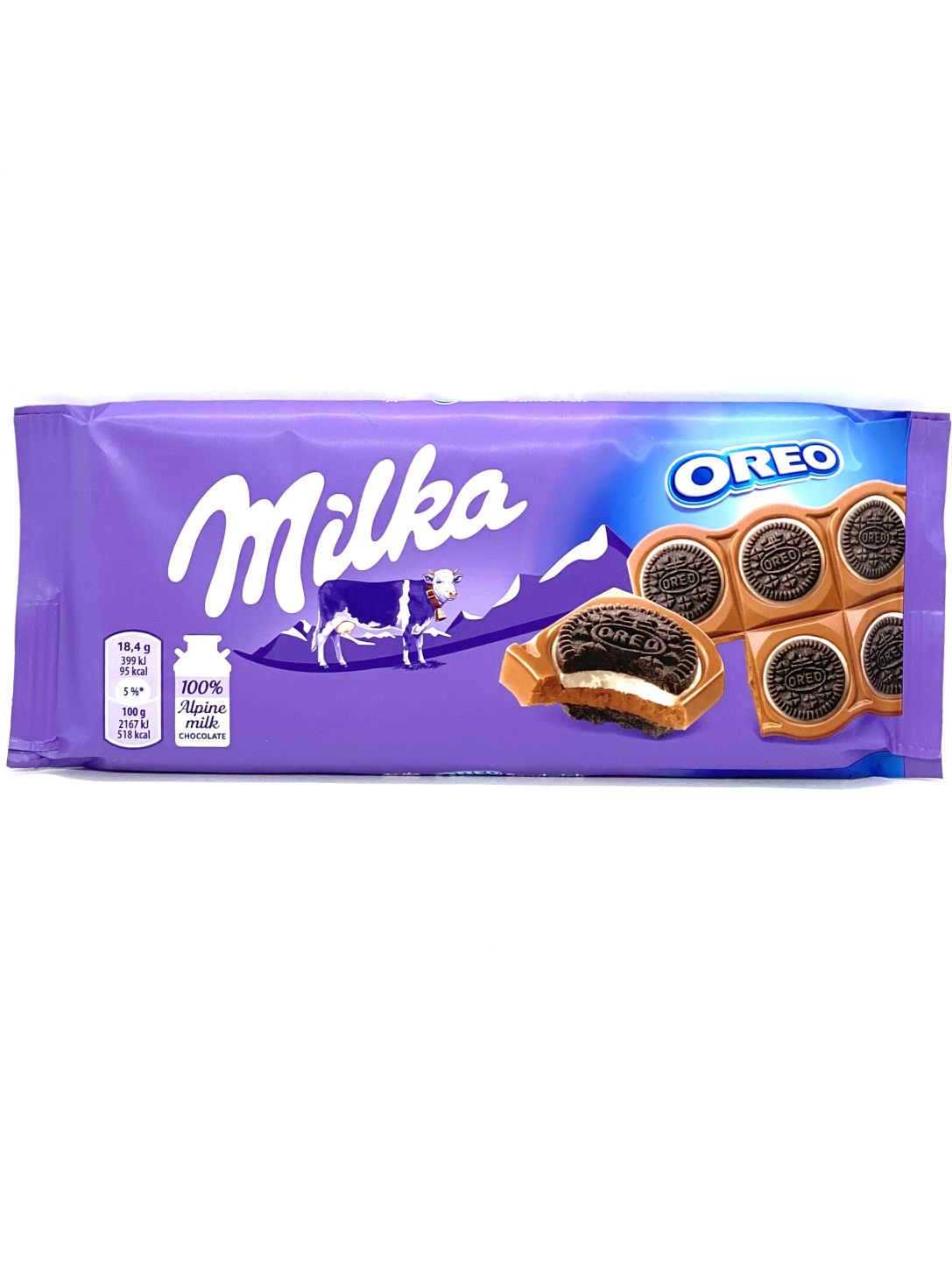 Milka Oreo Sandwich Chocolate Bar