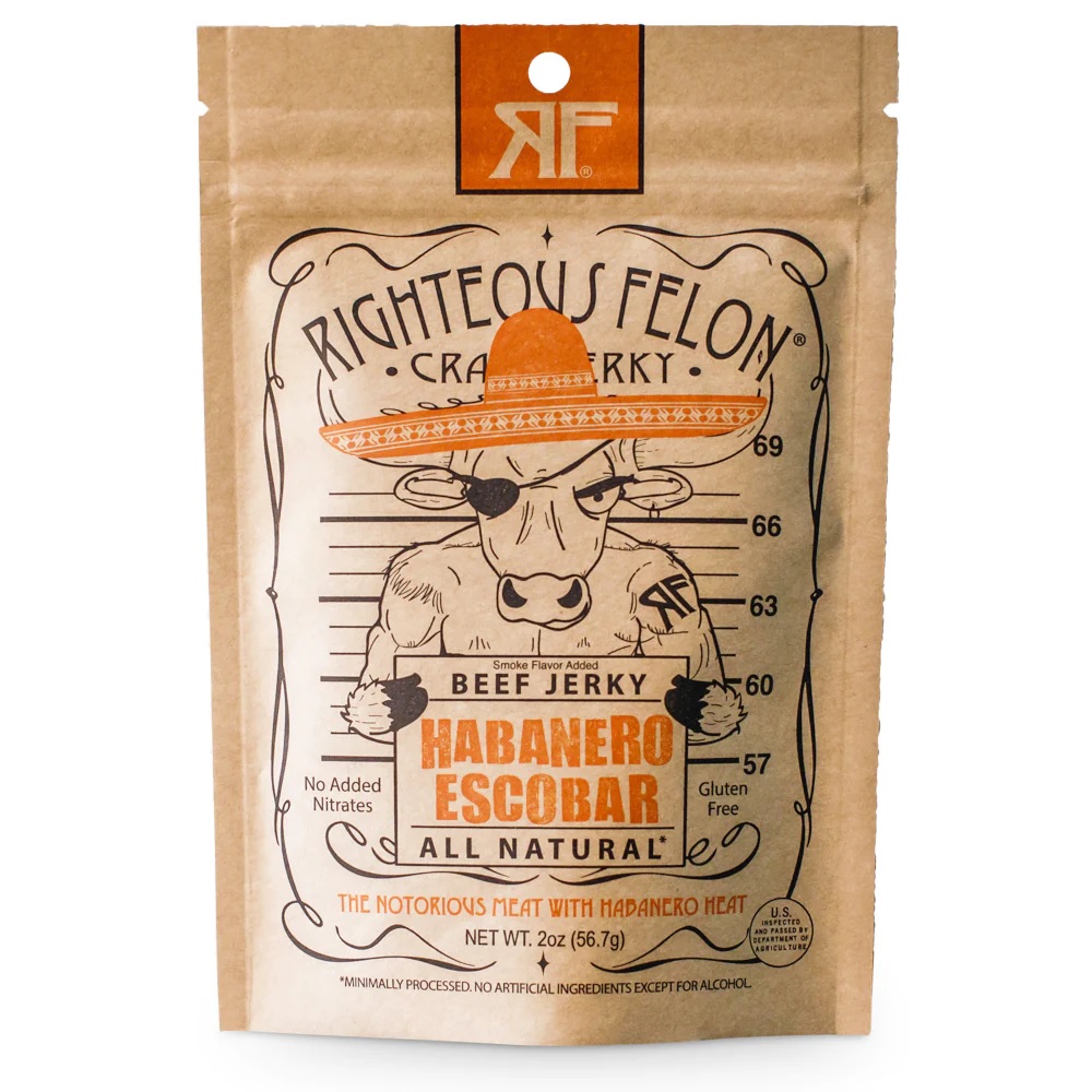 Righteous Felon Habanero Beef Jerky