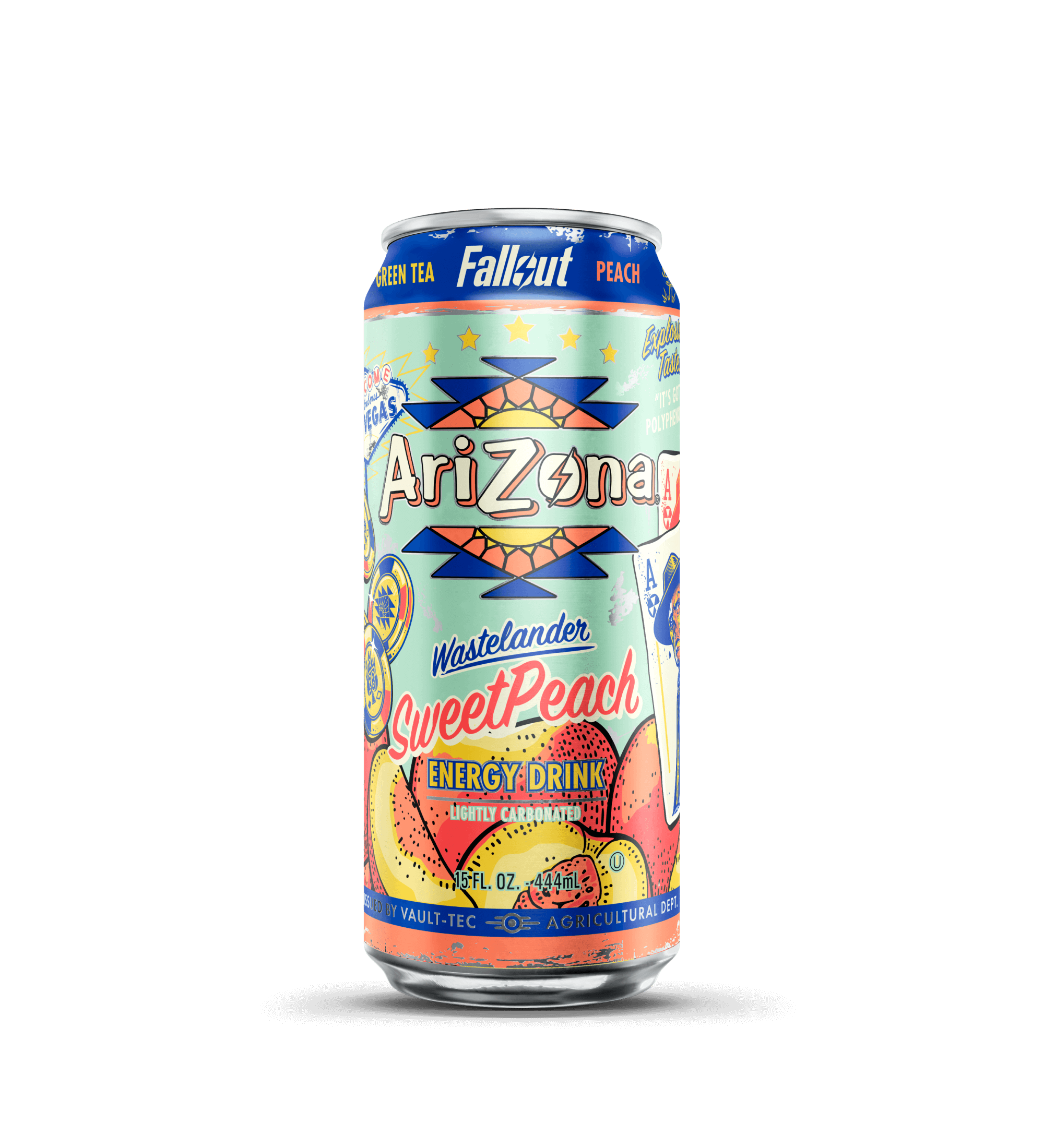 Arizona Fallout Energy Drink Sweet Peach