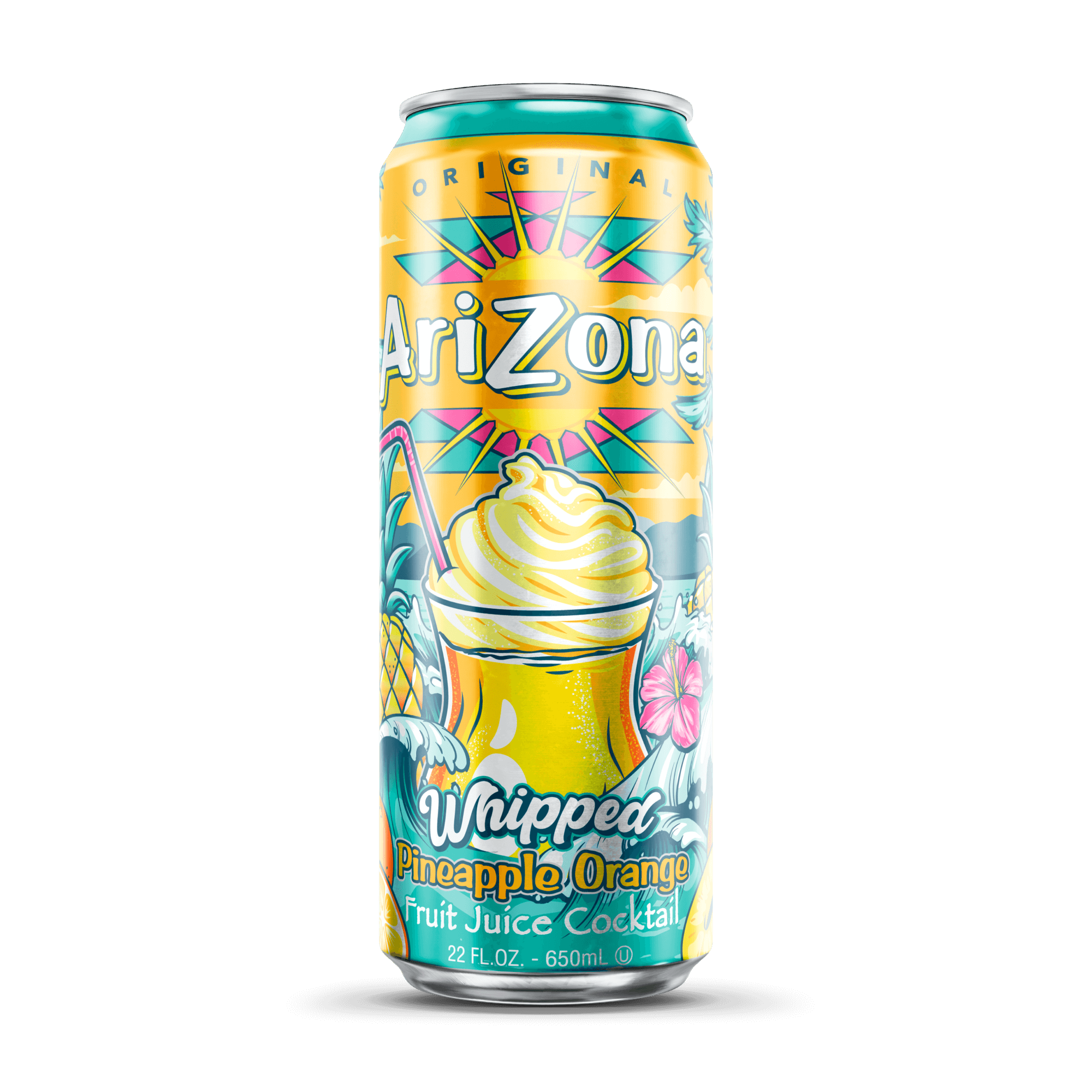 AriZona Whipped Pineapple Orange Fruit Juice Cocktail