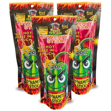Food Crush Pickle in a Pouch World's Hottest