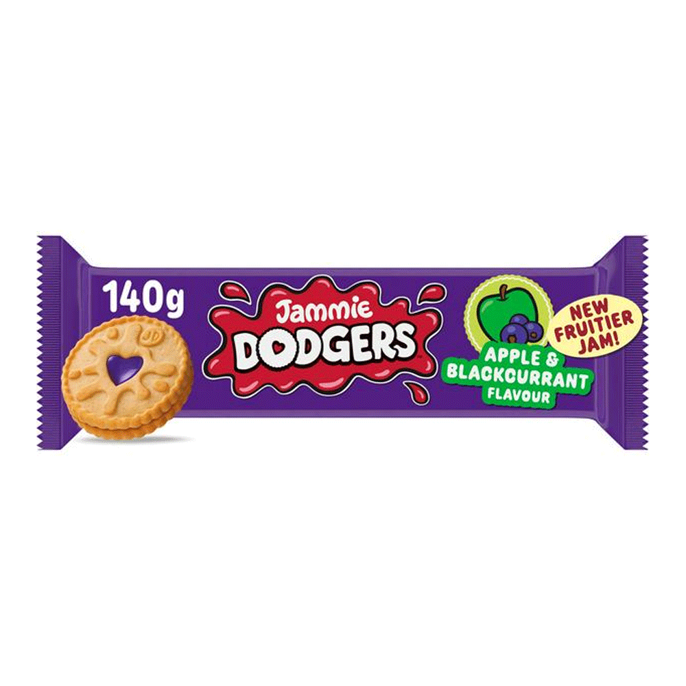 Jammie Dodgers Apple & Blackcurrant Biscuits