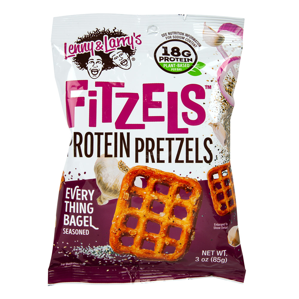 Lenny & Larry's Fitzels Pretzels Everything Bagel