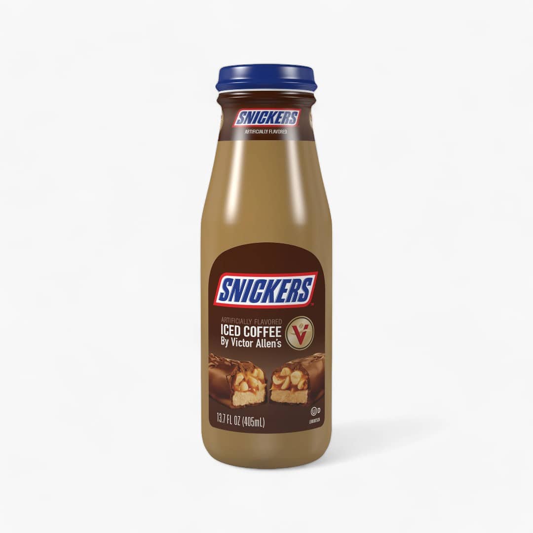 Snickers Iced Coffee Latte