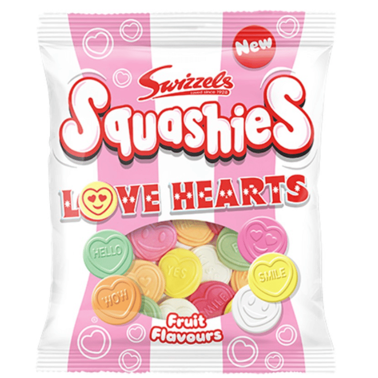 Swizzels Squashies Love Hearts