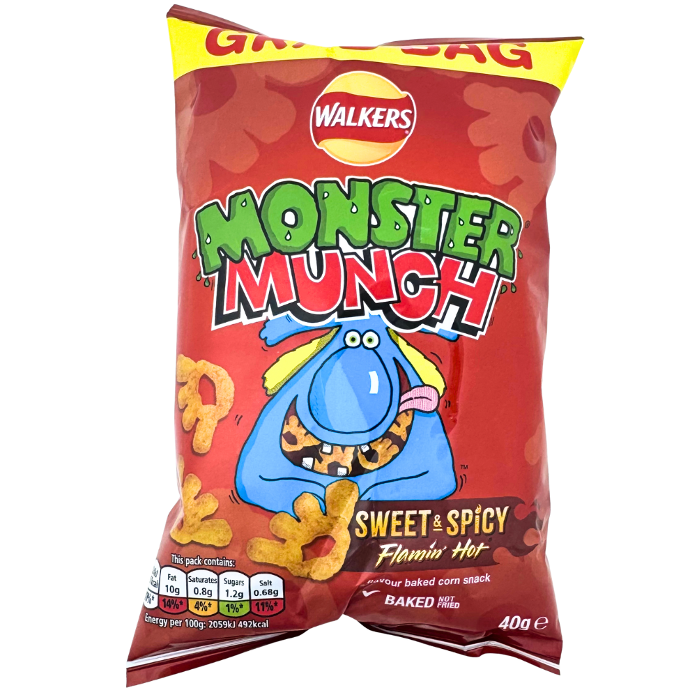 Walker's Monster Munch Flaming Hot
